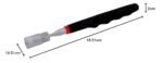 Rolson 60379 3.6 kg Telescopic Magnetic Pick Up Tool with LED - Image 5