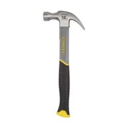 STANLEY Fibreglass Claw Hammer, 16oz, Bi-Material Grip for Comfort and Anti-Slip, STHT0-51309