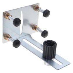 Stainless Steel Wall Mounted Levels Bracket Holder with Base for Accurate Measurements Builders and Electrician Home Improvement