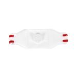 FFP3 Face Mask Pk 1 - Disposable Fold Flat Respirator EN149 CE Certified – Advanced 3 Layer Filtering of Particles, Vapours and Fumes - Exhalation Valve, Elasticated Ear Loops and Pliable Nose Bridge - Image 3