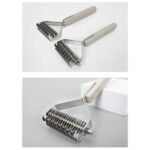 Professional Pet Grooming Comb With Ergonomic Handle For Long Haired Dog Cats Detangling Knots Grooming Accessories Detangling Tool - Image 7