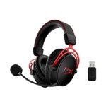 HyperX Cloud Alpha Wireless - Gaming Headset for PC, 300-hour battery life, DTS Headphone:X Spatial Audio, Memory foam, Dual Chamber Drivers, Noise-cancelling mic, Durable aluminium frame - Image 8