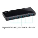 TP-Link UH720 USB Hub, 7-Port Docking Station with Extra 2x 2.4A Ultra Fast Charging Ports, 10x Data Transfer Speed up to 5Gbps, 1m USB3.0 Cable, Compatible with Windows, Mac OS X and Linux systems - Image 7