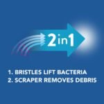 DenTek 2 in 1 Orabrush Tongue Cleaner, 1 Count (Pack of 1) - Image 5