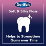 DenTek Comfort Clean Sensitive Gums Floss Picks, Soft & Silky Ribbon Floss, Gentle on Teeth and Sensitive Gums (150 Picks) - Image 2