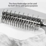 Professional Pet Grooming Comb With Ergonomic Handle For Long Haired Dog Cats Detangling Knots Grooming Accessories Detangling Tool - Image 5