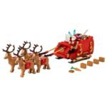 LEGO Santa’s Sleigh Set, Building Toy for Kids with Minifigure, Reindeer Figures and Guitar, Stocking Filler Idea or fun Christmas Decoration, Gift for 9 Plus Year Old Boys and Girls 40499 - Image 8