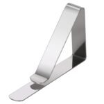 TRIXES 12PC Pack of Silver Table Cloth Clips - Adjustable Metal Clips - Tablecloth Clamps for Outdoor and Indoor Furniture - Home Use - Party Picnic BBQ Garden Accessories - Image 6