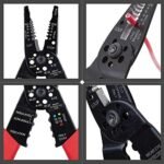 WGGE WG-015 Professional 8-inch Multi-Function Wire Stripper/Crimper, Cutter, Cable Stripper, Hand Tool - Image 7