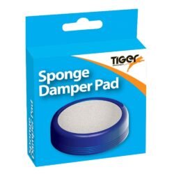 Tiger Sponge Damper Pad - Premium Reusable Absorbent Crafting Essential | Achieve Crisp Stamps with Ease! | Perfect for Card Making, Scrapbooking and DIY Projects |Craft with Confidence and Precision