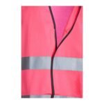 Blackrock Pink Enhanced Visibility Vest, Hi-Vis, High Visibility Vest, Safety, Reflective, Hi Vis PPE, Security, Workwear, Mens Womens - Size Medium - Image 2