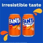 Fanta Can Orange Zero 330 ml (Pack of 24) - Image 4