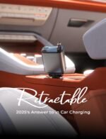 LISEN Retractable Car Charger Adapter 69W Cigarette Lighter USB Charger Car Phone Charger USB C Fast Charge Ford Fiesta Car Accessories Gifts for Men Women for iPhone 17 Air 16 15 Pro Max - Image 8