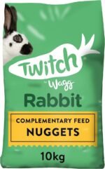 Wagg Twitch Rabbit Food 10kg - Complementary Feed Nuggets