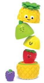 Learning Resources Big Feelings Nesting Fruit Friends, 9-Piece, Months, Social Emotional Toys for Toddlers, Sensory Toys, Speech Therapy Materials, Fine Motor Skills Toys, Pineapple Toys, Ages 18+ - Image 2