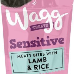 Wagg Sensitive Meaty Bites Lamb & Rice Dog Treats 125g (Pack of 7) - Oven Baked