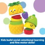 Learning Resources Big Feelings Nesting Fruit Friends, 9-Piece, Months, Social Emotional Toys for Toddlers, Sensory Toys, Speech Therapy Materials, Fine Motor Skills Toys, Pineapple Toys, Ages 18+ - Image 6