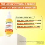 Garnier SkinActive Vitamin C Brightening Serum for Face, with Vitaminc C, Niacinamide & Salicylic Acid, Brightens Skin, Reduces Dark Spots & Evens Skin Tone, Serum 30ml - Image 11