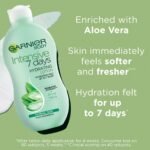 Garnier Intensive 7 Days Aloe Vera & Probiotic Extract Body Lotion 400ml, Hydrating and Refreshing Moisturiser, Up to 7 Days Hydration, For Normal Skin, Fast Absorbing & Non Greasy - Image 6