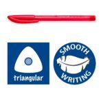 STAEDTLER 4320 MC10 Stick Rainbow Ballpoint Pen - Assorted Colours (Pack of 10) - Image 3