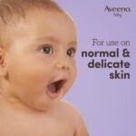 Aveeno Baby Calming Comfort Bedtime Bath and Wash (1 x 250ml), Tear-Free and Soap-Free Baby Wash with Gentle Lavender & Vanilla Scent, Gently Cleanses Skin Before Bedtime, for Delicate Skin - Image 4