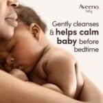 Aveeno Baby Calming Comfort Bedtime Bath and Wash (1 x 250ml), Tear-Free and Soap-Free Baby Wash with Gentle Lavender & Vanilla Scent, Gently Cleanses Skin Before Bedtime, for Delicate Skin - Image 6