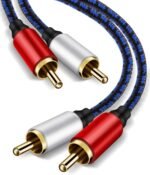 NC XQIN RCA Cables 3 M, RCA Cable RCA Audio Cable [Hi-Fi Sound,Dual Shielded] 2RCA Male to 2RCA Male Stereo Audio Cable for Home Theater, HDTV, Amplifiers, Hi-Fi Systems, Car Audio - Image 7