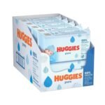 Huggies Pure Baby Wipes - Pack of 10 (10 x 72 Packs, Total 720 Wipes)