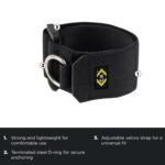 C.K Safety Universal Wristband Anchor – ANSI/ISEA 1221-2018 Compliant, 2kg Dynamic Load Tested, Steel D-Ring, Lightweight, Adjustable Velcro Fit Tool Tethering, Drop Prevention PPE, CK Tools T8002 - Image 6