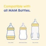 MAM Teats Size 3 | 4 Pack | Fast Flow | Suitable from 4+ Months | Fits All MAM Bottles | Made from SkinSoft Silicone | Baby Accessories - Image 4