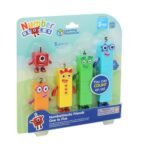Learning Resources Numberblocks Friends One to Five, Official Collectible Toys, Includes Numberblocks One, Two, Three, Four and Five, Suitable for Display and With Posable Arms for Realistic Play - Image 2