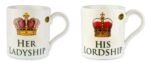 The Leonardo Collection His Lordship & Her Ladyship Fine China Set of 2 Mugs in Individual Gift Boxes - Image 6