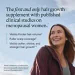 Nutrafol Women's Balance Hair Growth Supplements, Ages 45 and Up, Clinically Proven for Visibly Thicker Hair and Scalp Coverage, Dermatologist Recommended - 1 Month Supply - Image 9