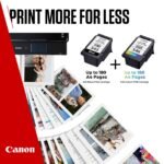 Canon Ink & Paper Multipack - PG-545/CL-546 Genuine Printer Ink Cartridges 2 Pack (1 x Black, 1 x Colour) & 4x6 Photo Paper (50 x Sheets) - Image 5