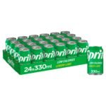 Sprite Low calories Lemon -LimeDrink Can 330 ml (Pack of 24),