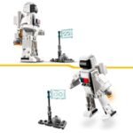 LEGO 31134 Creator 3 in 1 Space Shuttle Toy to Astronaut Figure to Spaceship, Building Toys for Kids, Boys, Girls Aged 6 and up, Creative Gift Idea - Image 6