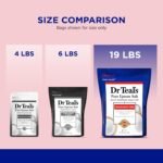 Dr Teal's Pure Epsom Salt Bulk Magnesium Sulfate USP, Fragrance Free, 19 lbs - Image 10