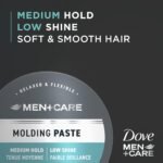 DOVE MEN + CARE Styling Aid 3 count Sculpting Hair Paste Hair Product for a Medium Hold Hair Styling for a Textured Look With A Matte Finish 1.75 oz - Image 7