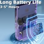 R36S Retro Handheld Video Game Console, 3.5Inch IPS Screen Video Player 64g TF Card 10,000+ Games Retro Handheld Game Console, With Open Source Linux System (Dark Blue) - Image 4