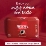 NESCAFÉ Original Instant Coffee Sachets - 200 x 1.8g Sticks - Image 4