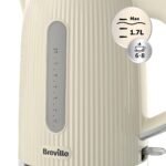 Breville Bold Vanilla Cream Electric Kettle | 1.7L | 3kW Fast Boil | Cream & Silver Chrome [VKT223] - Image 7