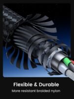 UGREEN USB C to USB-C Charger Cable 60W Type C to C Lead Fast Charging Compatible With iPhone Air/17/16 Pro Max, Galaxy S25 Ultra, Pixel 9, iPad Pro 2024/Air 5, MacBook Pro (0.5M) - Image 5