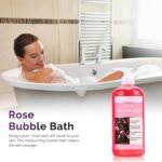 Spa Luxetique Bubble Bath, Foaming Bath with Epsom Salt, Chamomile Rose and Lavender Scent Bathing Set, 3 Pack 49.8 fl oz Christmas Gifts Set for Women and Men - Image 7