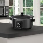 Morphy Richards 3.5L Sear & Stew Slow Cooker, Shatter Resistant Aluminium Pot, 3 Heat Settings, Hob Proof, Easy Clean, 163W, Black, 460012 - Image 6
