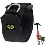 C.K Safety Universal Wristband Anchor – ANSI/ISEA 1221-2018 Compliant, 2kg Dynamic Load Tested, Steel D-Ring, Lightweight, Adjustable Velcro Fit Tool Tethering, Drop Prevention PPE, CK Tools T8002