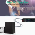 NC XQIN RCA Cables 3 M, RCA Cable RCA Audio Cable [Hi-Fi Sound,Dual Shielded] 2RCA Male to 2RCA Male Stereo Audio Cable for Home Theater, HDTV, Amplifiers, Hi-Fi Systems, Car Audio - Image 4