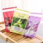 spa luxetique Bath Salts Gift Set 6-Pack, Foot and Body Sea Salts for Soaking, Wooden Scooper, 0.5oz Argan Oil, Bath Salts for Women Relaxing, Mother's Day Gifts for Mom - Image 4