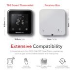 Honeywell Home T6R-HW Wireless Smart Thermostat with Hot water control — WiFi App-Enabled to Save Money and Improve Efficiency — Compatible with Apple HomeKit, Google Home, Amazon Alexa and and IFTTT - Image 4