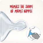 NUK First Choice+ Teats for Baby Bottles | 6-18 Months | Flow Control | Anti-colic Vent | BPA-free | 2 Count - Image 4