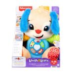 Fisher-Price Baby Learning Toy Laugh & Learn Smart Stages Puppy Musical Plush with Smart Stages for Infants Ages 6+ Months, Multilanguage Version: Dutch, English, French, German, Italian, JFD20 - Image 3